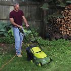 Electric Lawn Mower Sun Joe Grass Catcher Cutter Trimmer Cord 12 Amp Push Button 633934267982
