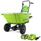 Gc40l410 Greenworks Garden Carts Cordless Cart Ah Battery Included 841821026370