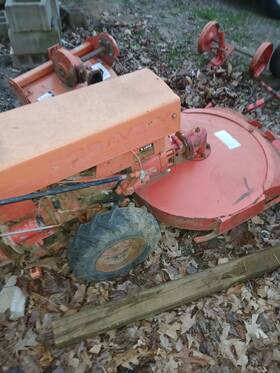221682 Gravely 10 Professional Walk-behind Lawn Mower Gas Rotary Steel Orange