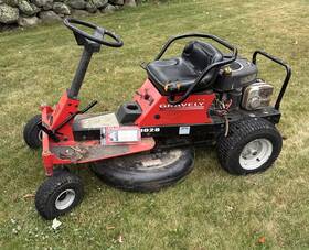 927060 Gravely 1028 Riding Mower Made In Usa Beautiful Condition With Air Filter