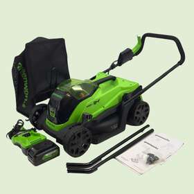 Mo24l410 Greenworks 24v 13 Inch Brushless Cordless Lawn Mower #bu7913