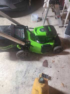 Mo60l514 Greenworks Pro 60v Max 21 In Cordless Lawn Mower Tool Only Bagger