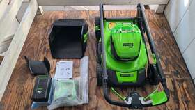 Mo80l05 Greenworks Pro 80-volt Max 21 Inch -in Push Cordless Self-pro Lawn Mower