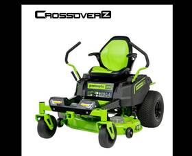 Mower-crz428 Greenworks 82v 42 Inch Crossoverz Ride-on Zero Turn Mower Demo Unit -crz428