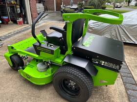 Pz52r Greenworks Commercial 52 Inch Zero Turn Electric Lawn Mower