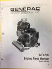 005058-0 Gtv760 Dixie Chopper Generac Gtv Engine Parts Manual Model