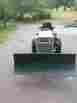 Ht-20d Bolens Diesel Large Frame W Snowplow Mower Snowblower
