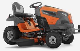 242xd Husqvarna Riding Lawn Mower Ts Coming With A Brand New 48in Snow Blade