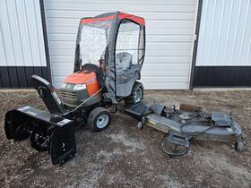 Gth2254xp Husqvarna Mower With Snowblower And Attachments Local Pickup Only