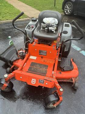 Rz-424 Husqvarna Zero-turn Riding Lawn Mower 725cc Kohler Engine Steel 2013