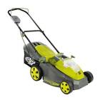 Ion16lm Sun Joe 40v 16 Cordless Electric Lawn Mower With Charger 2 Batteries 810829021649