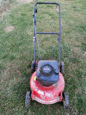 Jacobsen Ut30139 1986 Homelite Briggs And Stratton Quantum Engine Push Mower Vintage