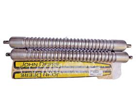Jdbtc10281 John Deere 2 Oem Heavy 13 Lb. Grooved Front Rollers For Mowers 180a 180b 180c