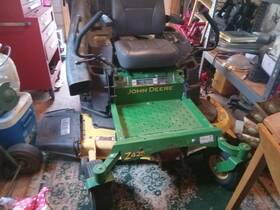 M158093 John Deere Z425 Riding Lawn Mower Side Discharge Rotary Blades Collection Bag