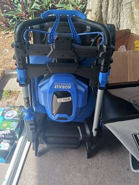 Kobalt 692042012358 24-volt Electric Lawn Mower Self Propelled-as Is Weed Eater