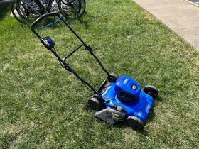 Km-4040-06 Kobalt Local Only Electric Mower Includes Battery And Charger Km-4040-06 Kobalt Local Only Electric Mower Includes Battery And Charger