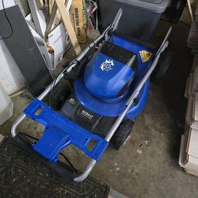Km-5080-06 Kobalt Local Only 80-volt 21-in Cordless Push Lawn Mower . Battery Not Chargin