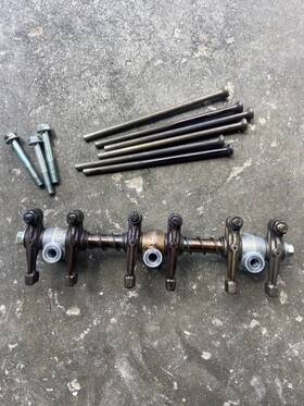 D1803 Kubota Genuine Oem 3-cylinder Diesel Engine Rocker Arm Assy Bolts Pushrod