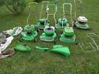L21zpnc - 5254 5243 7224 0392b 8603 Lot Of Vintage Lawn Boy Stroke Push Mowers With Baggers