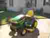 La140 John Deere Lawn Tractor Mower