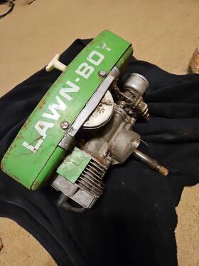 5239 Lawn-boy Vintage 2-cycle Motor Inch Brick Top