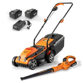 24vmwbl Lawnmaster 939349521751 24v Max 13-inch Cordless Lawn Mower And Leaf Blower Combo Wi
