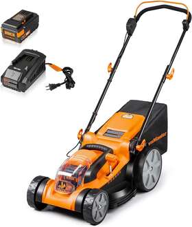 Clmf4016k Lawnmaster Cordless 16-inch Brushless Push Lawn Mower 40v Max Battery
