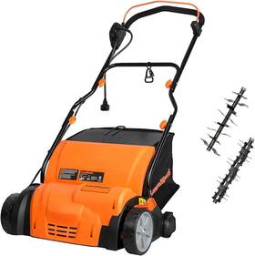 Gv1314 Lawnmaster Electric 15 Inch 13 Amp Dethatcher And Scarifier