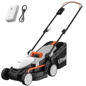 Litheli 740907585582 Cordless Lawn Mower 13 Inch U20 Handy 20v Electric Mowers For