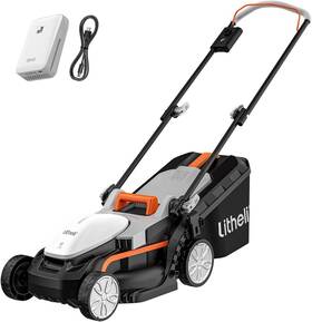 Litheli 810143330557 20v 2 Amp U20 Cordless Brushless Battery Powered Walk- Behind Lawn Mower