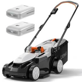 U20lm00-0a210-ca Litheli 40v 2 X 20v 16 Inch Electric Lawn Mower Cordless Walk