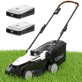 U20lm03-0a220-1 Litheli 16 Inch Lawn Mower 2 X 20v Brushless Electric Mowers For Garden Yards Lightw