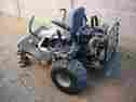 Lp3000 Dixie Chopper Ridng Lawn Mower Propane For Parts Or Not Working
