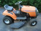 Lt1238 Husqvarna Lawn Garden Tractor Riding Mower Runs Great Cuts Nice