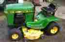 M00116d300376 Hydro John Deere 116 Lawn Tractor W 46 Mower Deck Vintage