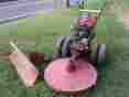 M79845 Gravely 1962 Li With Electric Start Dual Wheels Brush Mower And Plow