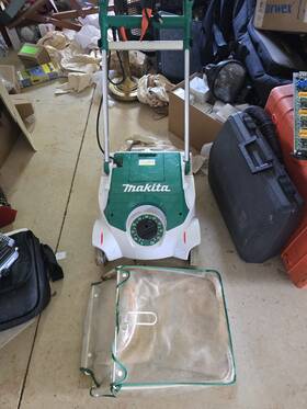 Mlm2351 Makita Electric Lawn Mower 230 Mm Wdth Reel Type 3 Blade Small Yard Cute