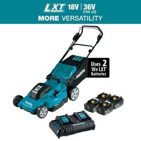 Xml10cm1 Makita 18v X2 36v Lxt Lithium-ion Cordless 21 Inch Walk Behind Lawn Mower Kit With 4 Xml10cm1 Makita 18v X2 36v Lxt Lithium-ion Cordless 21 Inch Walk Behind Lawn Mower Kit With 4