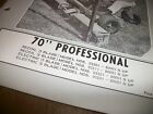 03201 Manual.03201 03211 Professional Toro 70 Parts Manual Owners
