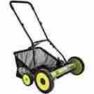 Mj502m Snow Joe 20-in Manual Reel Mower W Grass Catcher Walk-behind Lawnmower 185842000231