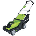 Mo2506202 Greenworks Smart Cut Technology Neighbor Friendly Volt Cordless Push Lawn