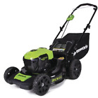 Mo2507802 Greenworks Electric Motor Earth Friendly Volt Dual Port Cordless Push