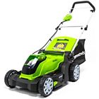 Mo40b01 Greenworks Walkbehind Lawn Mowers Cordless Mower Battery Not 841821027155