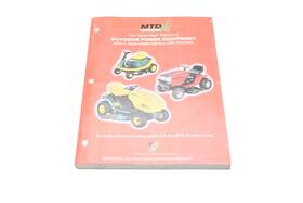 770-10579 Mtd Outdoor Power Equipment Book 2 Engine Riders And Lawn Tractors
