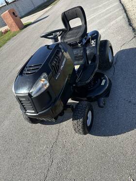 Mt754-2 Murray Riding Lawn Mower 42 In Side Discharge Steel Black Gasoline
