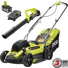 P1140-4x Ryobi Cordless Electric Push Lawn Grass Mower Leaf 0046396024299