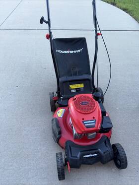 2194sr Powersmart 21 Inch Gas Lawn Mower 170cc Self-propelled 3-in-1 Height Adjust