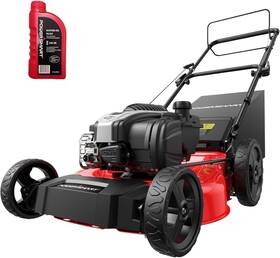 Powersmart 840432707746 21-inch Self-propelled Lawn Mower - 140cc B&s Engine 3-in-1 Mulching 6 Cutt