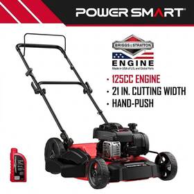 B8721c Powersmart 21 Inch 2-in-1 Gas Push Mower With Briggs And Stratton Engine Quick Start