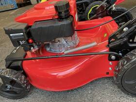 Dv8621p Powersmart 21 Inch Gas Push Lawn Mower 144cc Adjustable Height Durable Steel Deck